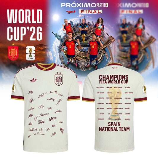Spain World Cup Champions 2026 Jersey