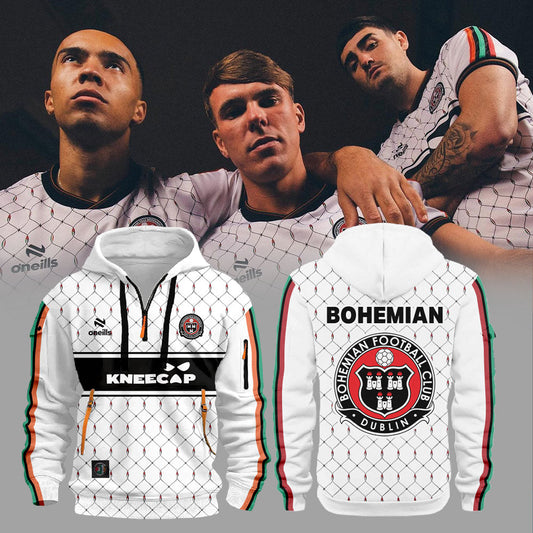 Bohemian FC Our 2026 Away Combo Zip 1/4 Hoodie