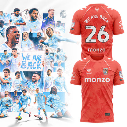 Coventry City WE ARE PREMIER LEAGUE Limited Edition Shirt
