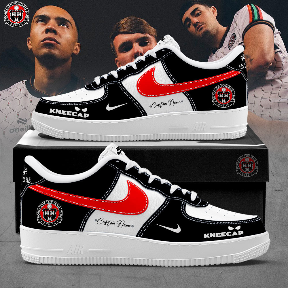 Bohemian FC Custom Name AF1 Sneakers