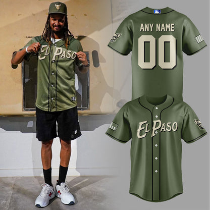 ElP Chihuahuas Military Appreciation Night 2026 Jersey Custom Name, Number