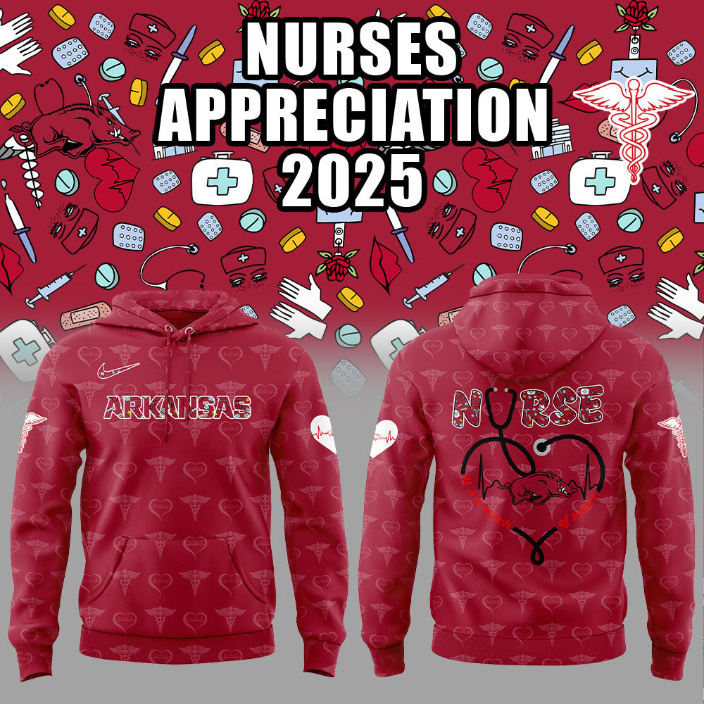 Limited Edition A Razorback Nurses Appreciation 2025 Hoodie
