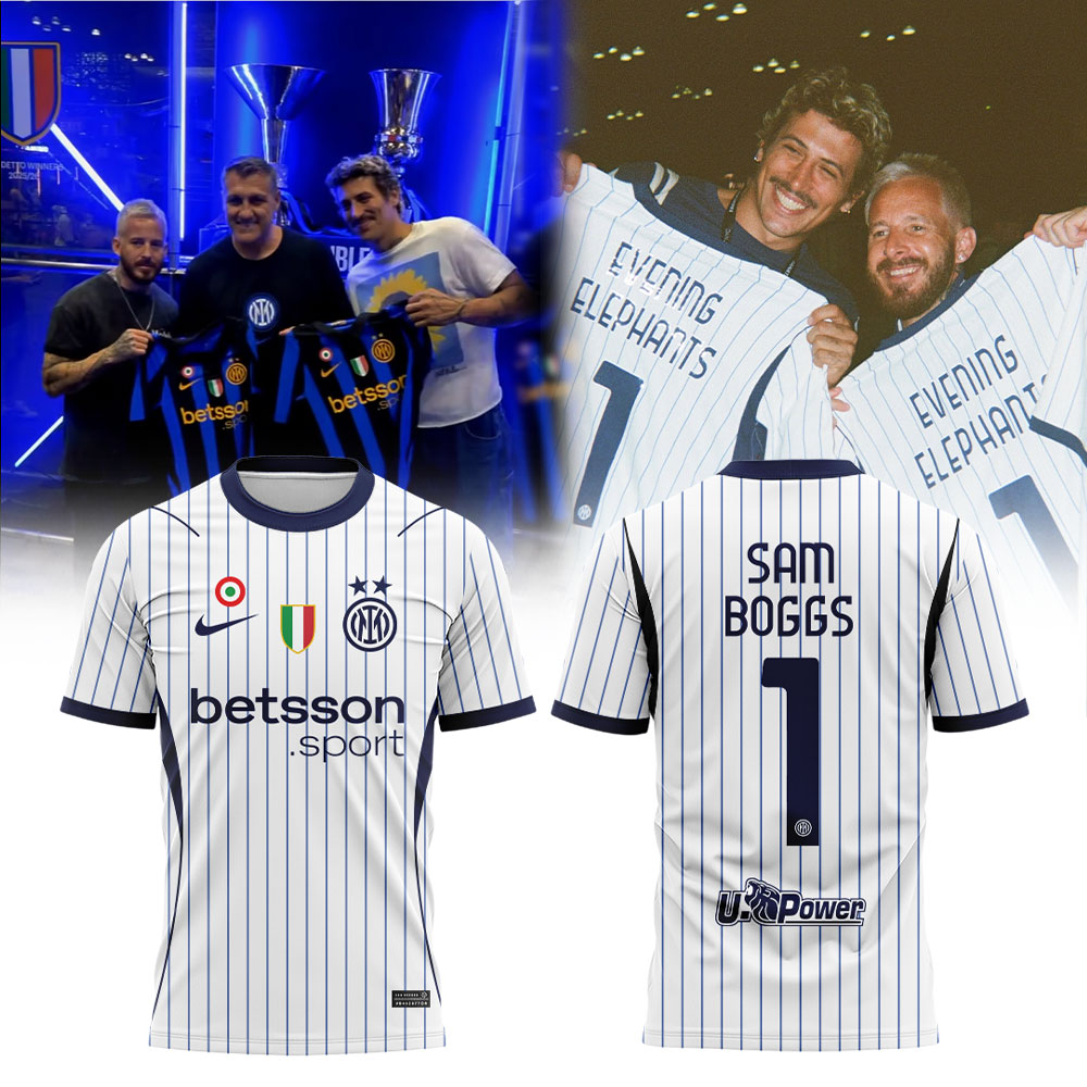 Evening Elephants THANK YOU FOR HAVING US Inter Milan x Sam Boggs Shirt