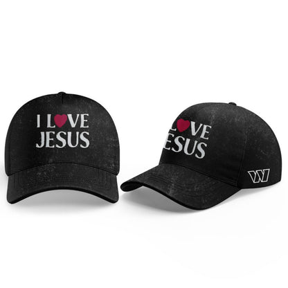 Washington Commanders I love Jesus Limited Hoodie