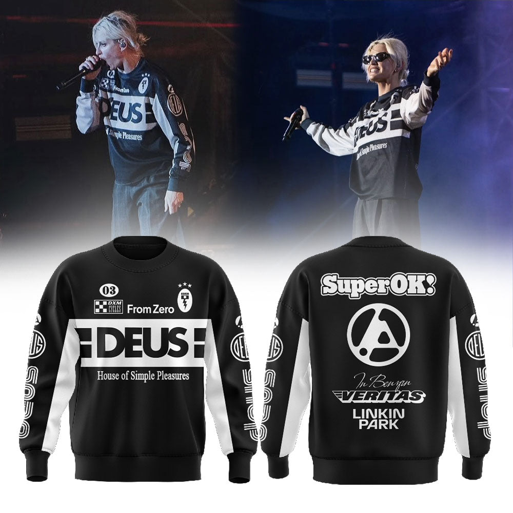 Linkin Park From Zero World Tour in Florence at Visarno Arena in Italy Sweatshirt