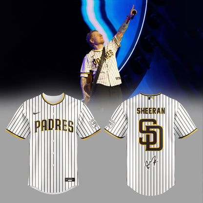 Ed Sheeran HQ x LOOP Tour 2026 in Petco Park, San Diego, California Jersey