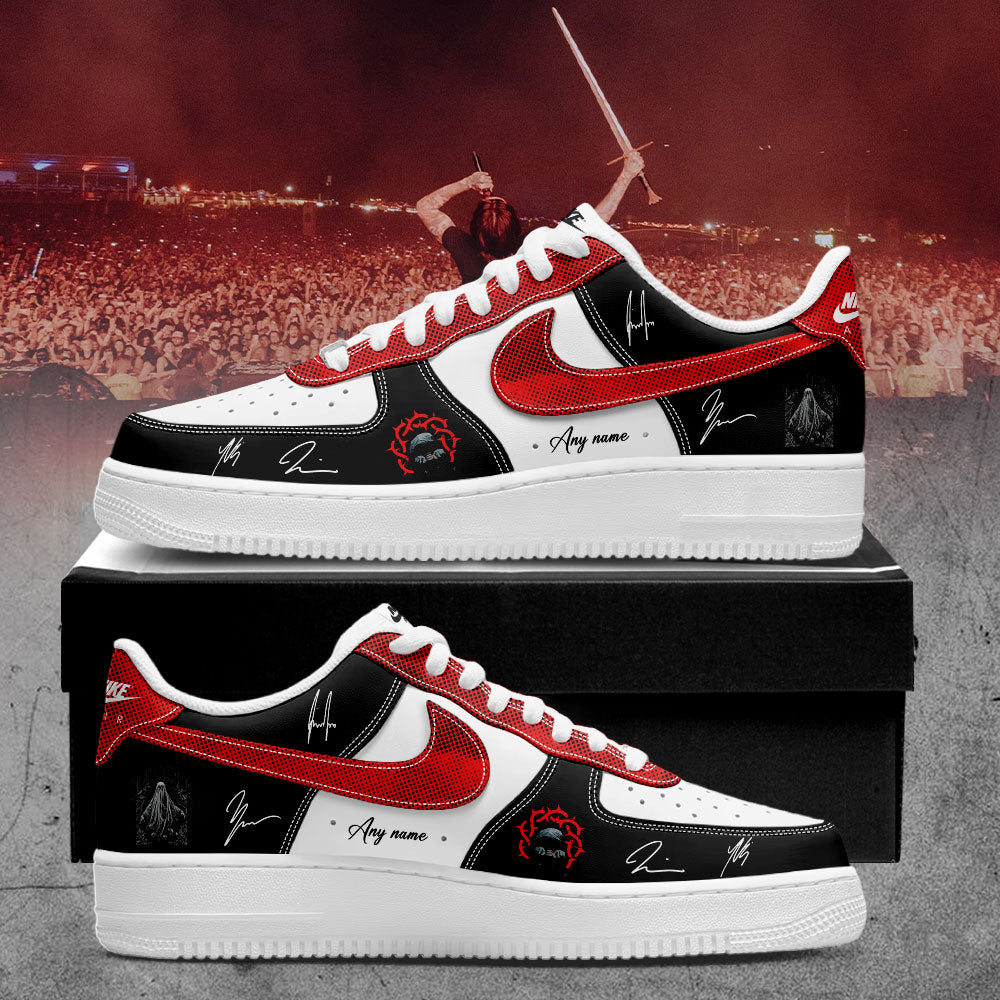 BAD OMENS DO YOU FEEL LOVE WORLDWIDE 2026 V Signature Custom Name Shoes