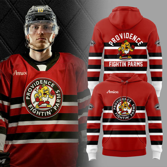P Bruins Fightin Parms Strike Back Hoodie