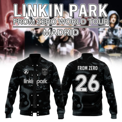 Linkin Park Official From Zero World Tour Madrid – the limited edition LPPL Football Jacket