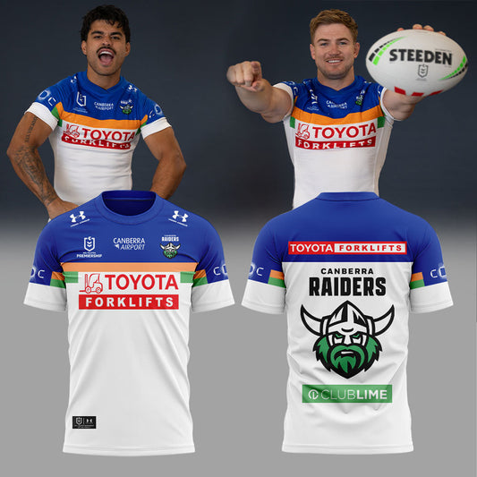 The Canberra Raiders™ 2026 away kit has just been unveiled Combo Shirt