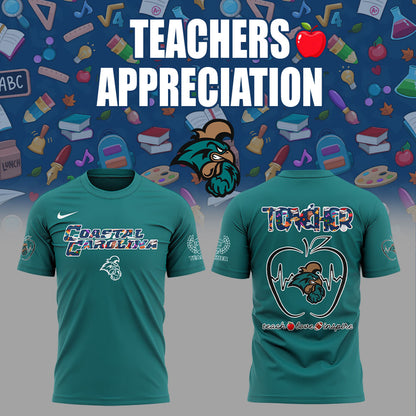 Coastal Carolina Teachers Appreciation 2025 Combo Shirt