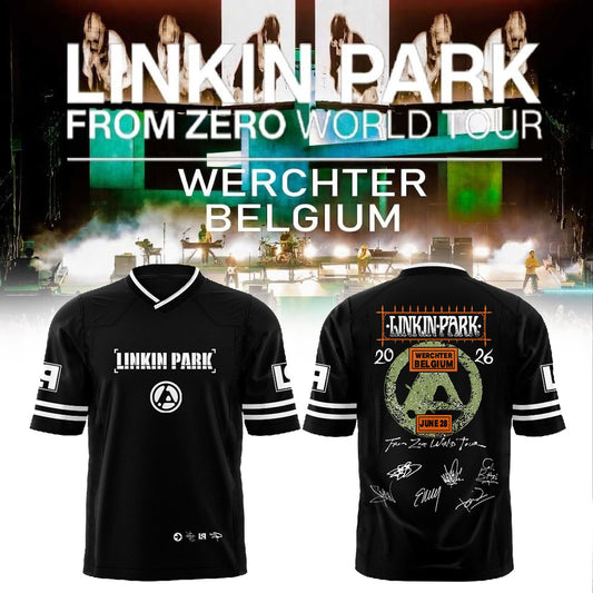 Linkin Park brought their From Zero World Tour to Festivalpark in Werchter, Belgium Football Jersey