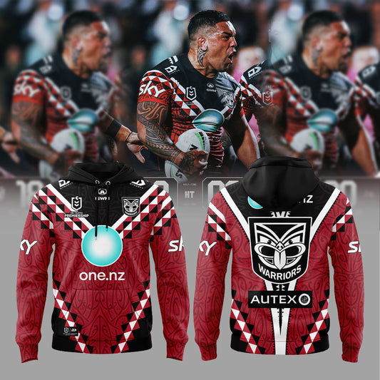 New Zealand Warriors Indigenous Round Jersey 2026 – Te Ārahi Hoodie