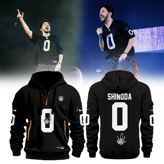 Linkin Park brought their From Zero World Tour to Festivalpark in Werchter, Belgium x Mike Shinoda Hoodie