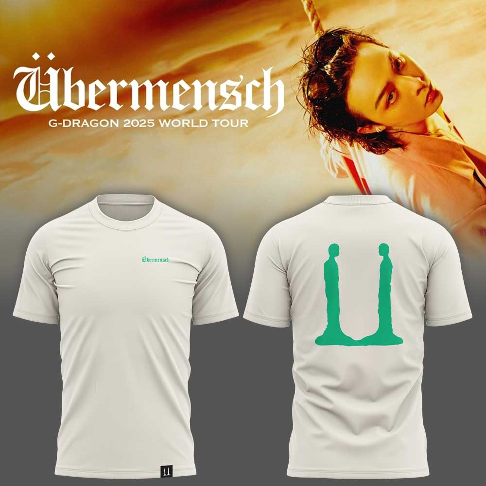 King of K-pop Dragon Ubermensch Collection Combo Shirt Signature White