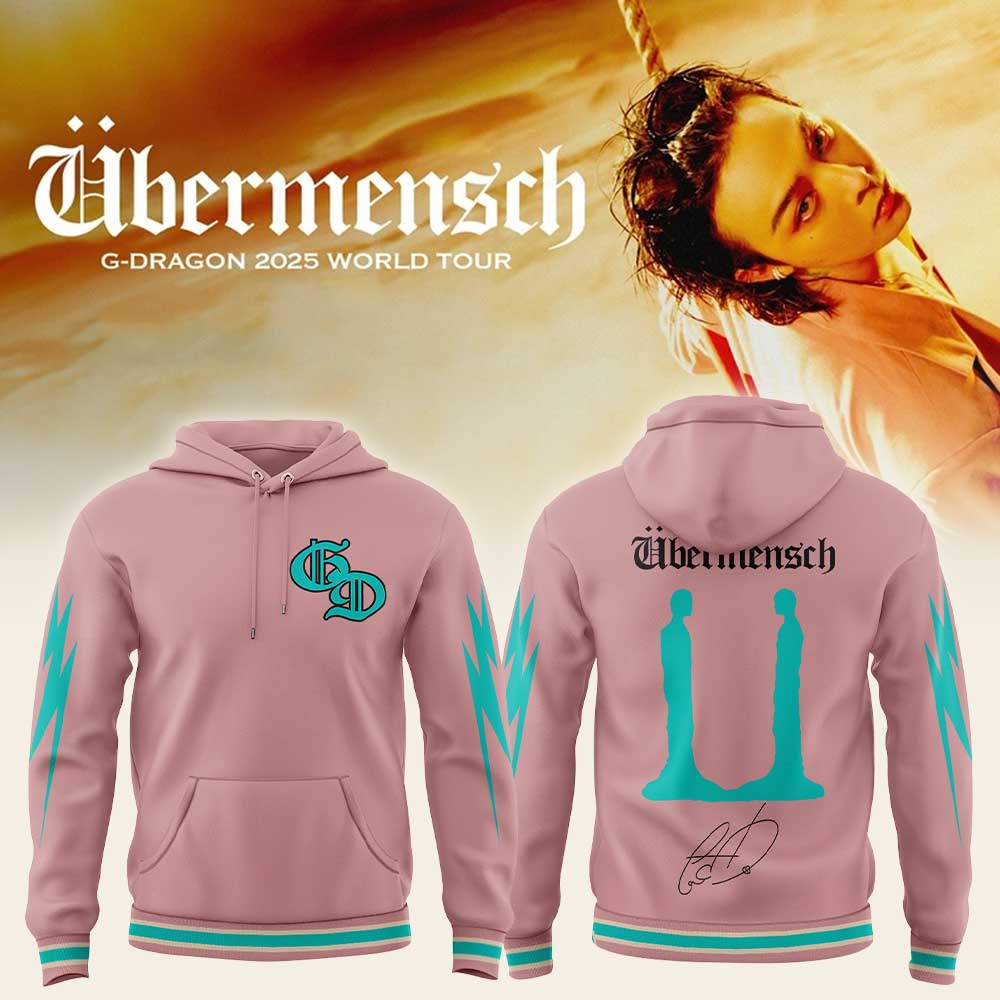 King of K-pop Dragon Ubermensch Collection Combo Hoodie Signature Pink