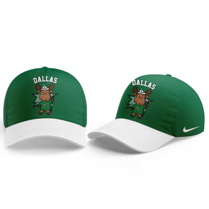 Dallas Stars Kelly Green Doodle Moose Uniform Combo Hoodie