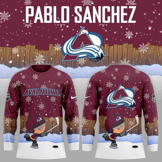 Limited Edition Colorado Avalanche Pablo Sanchez Hockey Jersey