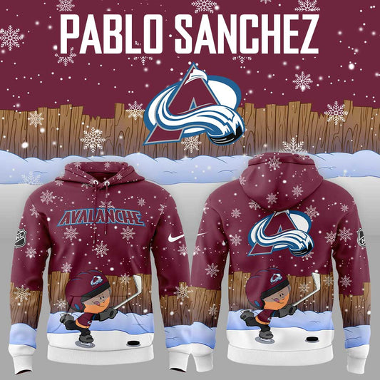Limited Edition Colorado Avalanche Pablo Sanchez Hoodie