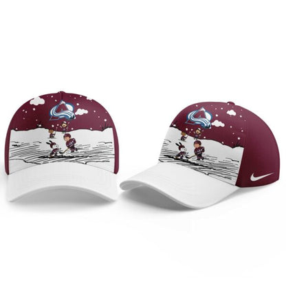 Colorado Avalanche Snoopy and Peanuts 2025 Combo Hoodie