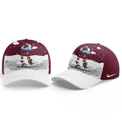 Colorado Avalanche Snoopy and Peanuts 2025 Combo Shirt