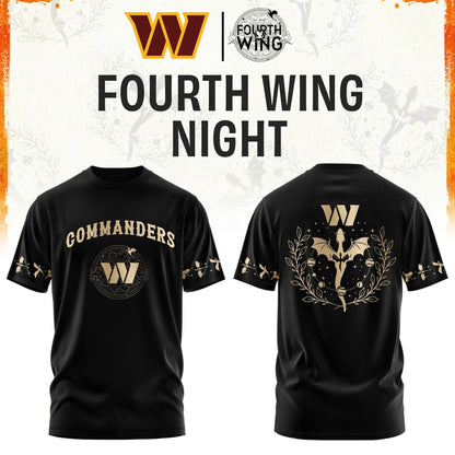 All Team NFL x Fourth Wings Night 2026 Black T-Shirt