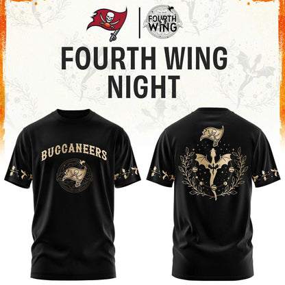 All Team NFL x Fourth Wings Night 2026 Black T-Shirt