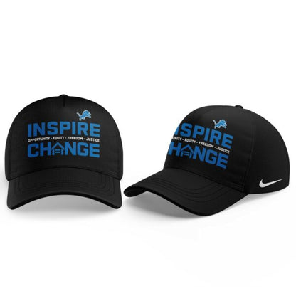 Detroit Lions Inspire Change Opportunity Equity Freedom Justice Hoodie