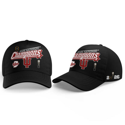 Indiana Hoosiers 2026 National Championship Black Shirt
