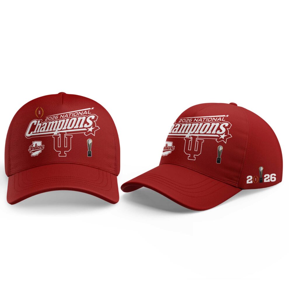 Indiana Hoosiers 2026 National Championship Red Shirt