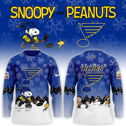 St. Blues x Snoopy and Peanuts Hockey Jersey