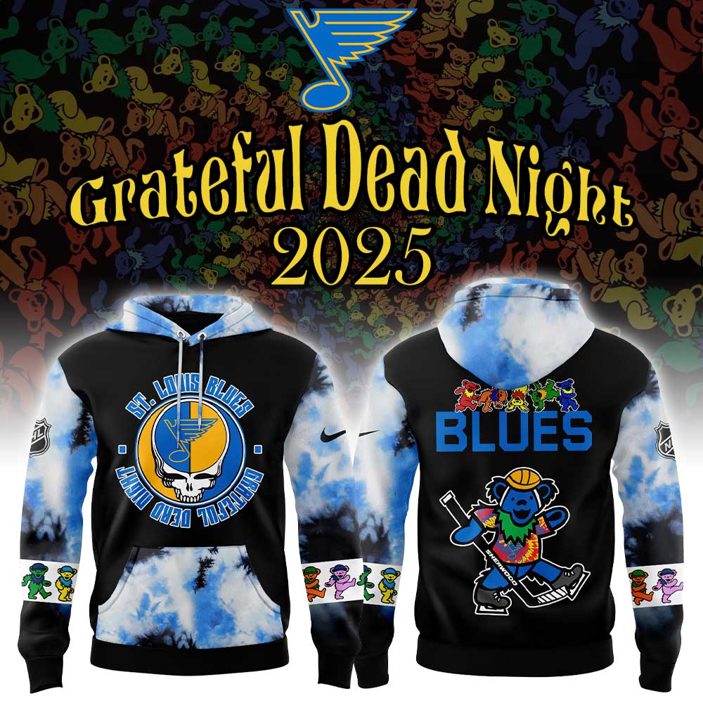 St. Blues Grateful Dead Night 60th Collection Combo Hoodie