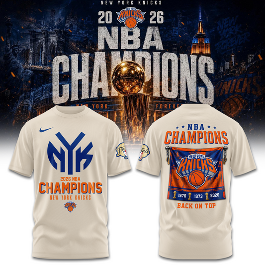 New York Knicks Basketball NBA Rings Champions Tshirt