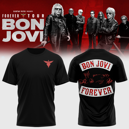 BON JOVI “Forever Tour” Signature Collection Limited Edition – T-shirt