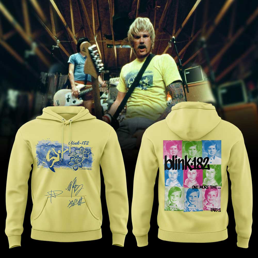 Blink-182 Boomer, Spaulding, and Travis Collection Hoodie