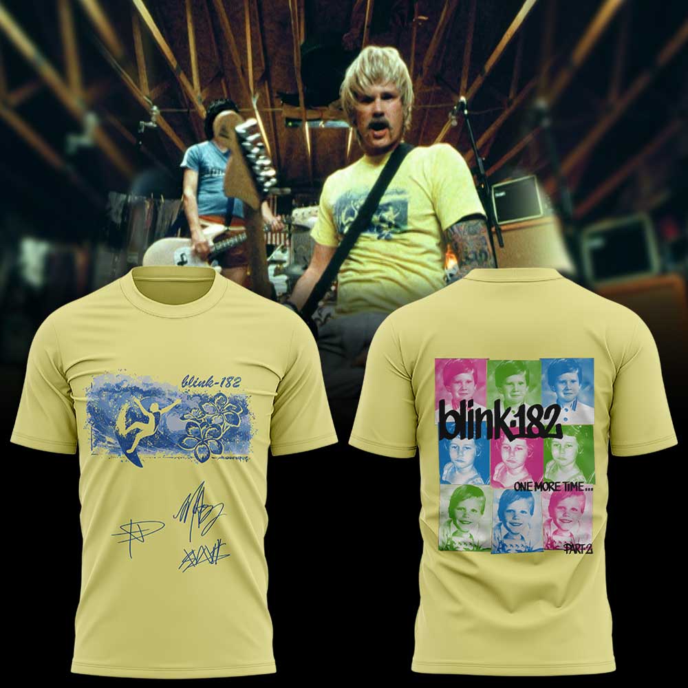 Blink-182 Boomer, Spaulding, and Travis Collection T-Shirt