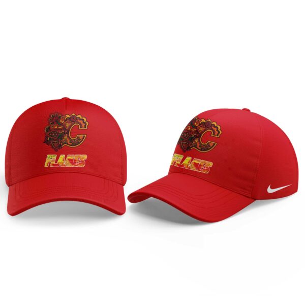 Limited Edition Calgary Flames Asian Celebration 2025 Combo Shirt