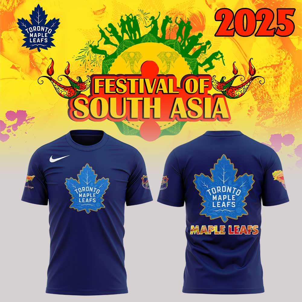 Limited Edition Leafs South Asian Celebration 2025 Combo Shirt