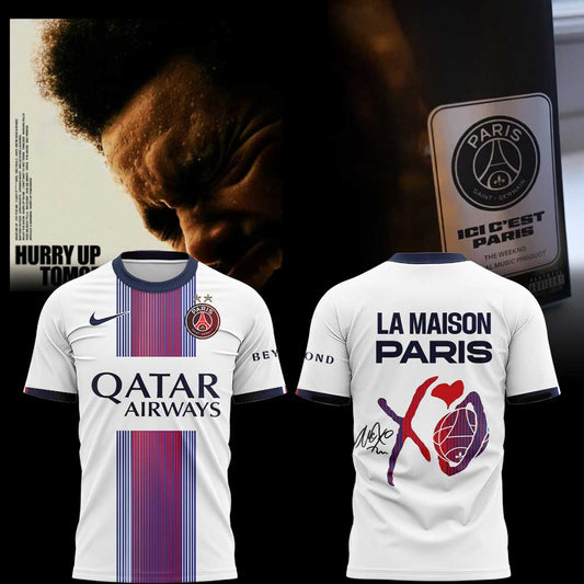 LA MAISON PARIS PSG x XO THE WEEKND Limited T-Shirt