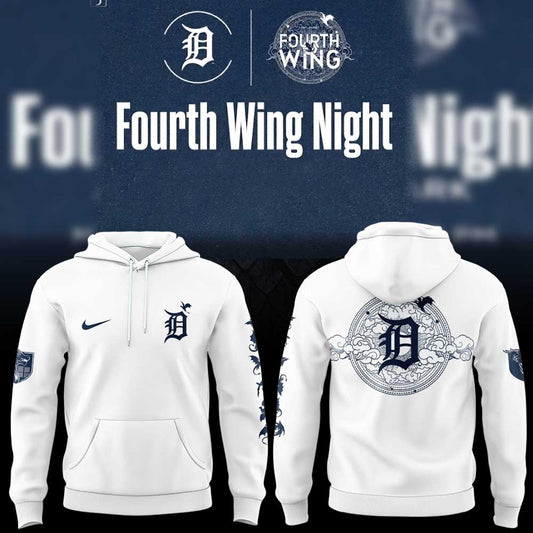 Detroit Tigers Fourth Wing Night 2026 Hoodie