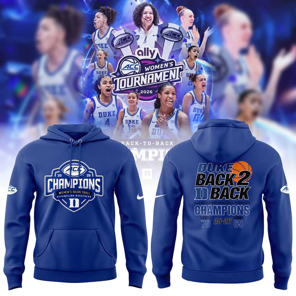 Duke Women™s Basketball 2026 ACC Women™s Tournament Championship Hoodie
