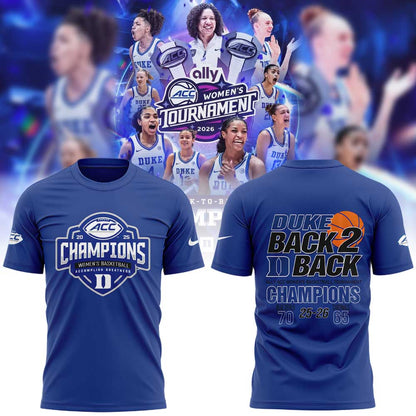 Duke Women™s Basketball 2026 ACC Women™s Tournament Championship Shirt