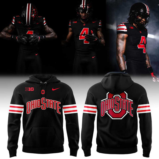 Ohio State Football Back in Black Hoodie