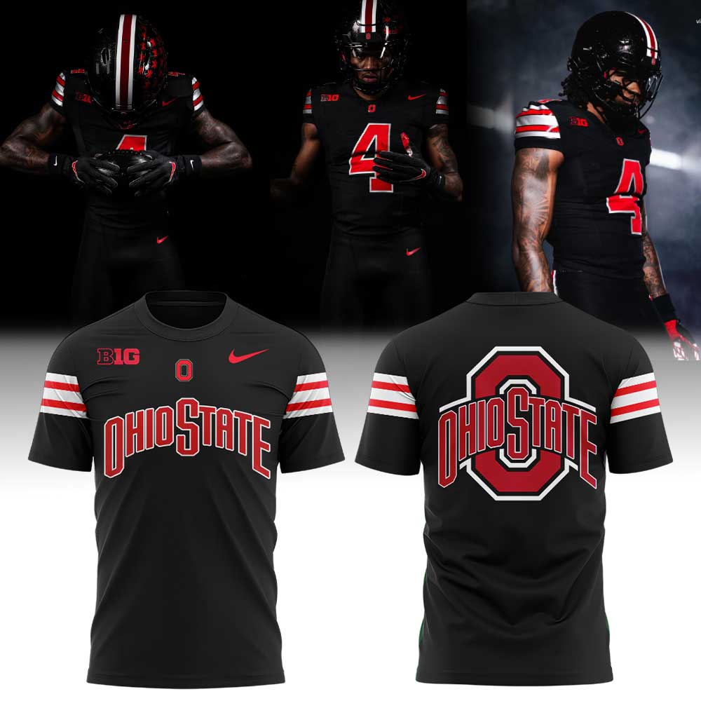 Ohio State Football Back in Black Shirt
