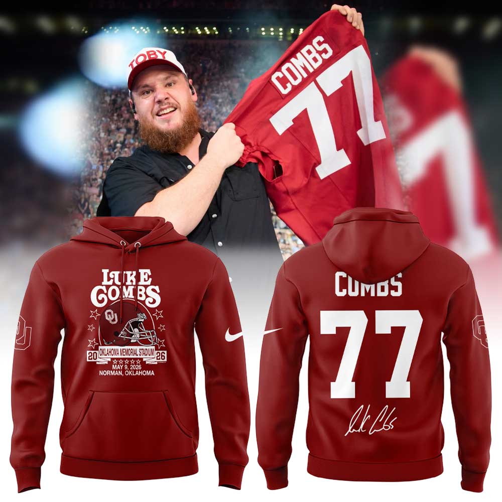 Luke Combs My Kinda Saturday Night Tour: Norman, OK at Gaylord Family – Oklahoma Memorial Stadium Hoodie