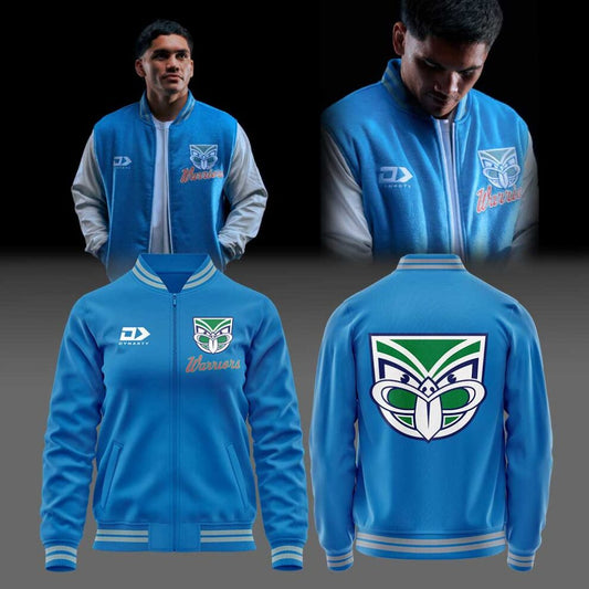 NZ Warriors The 2026 Varsity Jacket 𝒉𝒂𝒔 𝒂𝒓𝒓𝒊𝒗𝒆𝒅. Zip Jacket