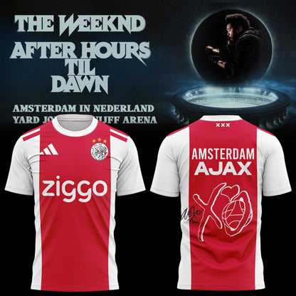 The Weeknd x Amsterdam Netherlands x After Hours Til Dawn Tour 2026 Shirt