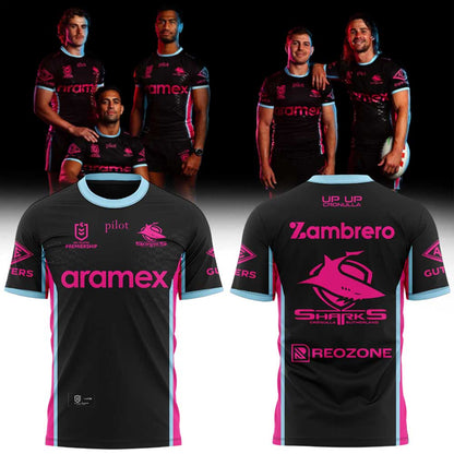Cronulla Sharks Celebrating the Women Who Inspire T-Shirt