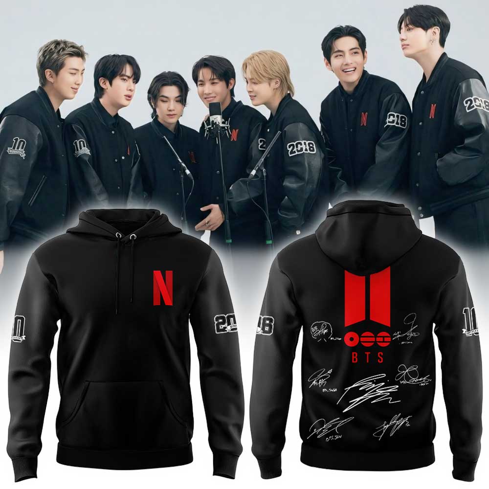 BTS The Return Uniforms 2026 Hoodie