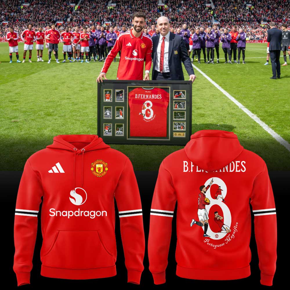 Manchester United x Bruno Fernandes Edition Limited Hoodie